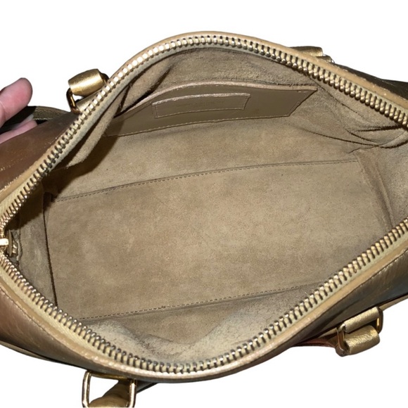 Authentic Yves SAINT LAURENT PARIS  Mini Baby Duffle 2WAY Hand Bag Leath… - Picture 6 of 12